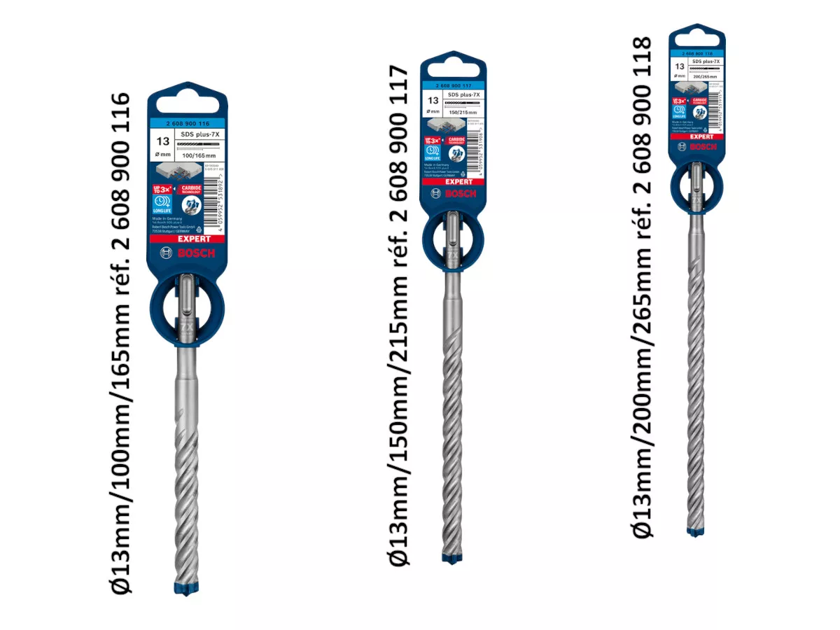 Forêt à béton Expert SDS-PLUS-7x Ø13,0mm Bosch